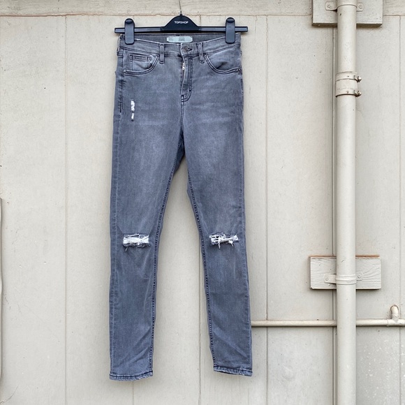 Topshop Denim - Topshop “Jaime” Distressed Jeans